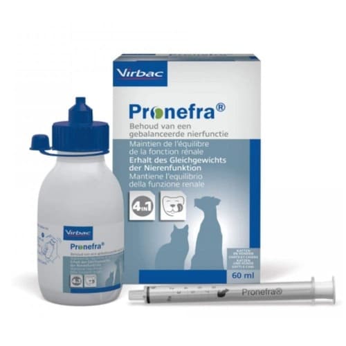 Virbac Pronefra šķidrums nieru veselībai suņiem un kaķiem 60 ml